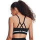 thumbnail image 3 of Sujetador deportivo Under Armour, sin costuras, de bajo impacto, largo, negro, negro, 3 of 6