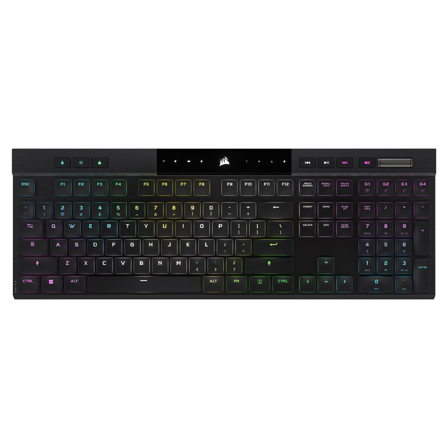 Teclado Mecánico Rgb Inalámbrico Corsair K100 Air Para Juegos