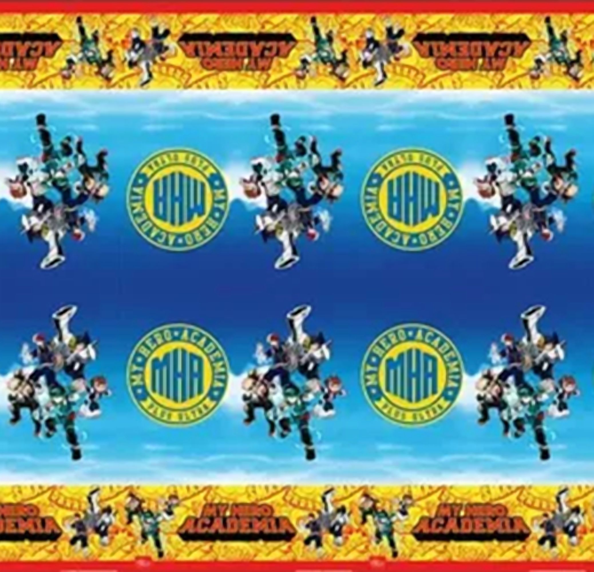 Genérico - Mantel Cumpleaños My Hero Academia