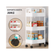 thumbnail image 4 of Carro Carrito Organizador Multiuso 3 Niveles Almacenamiento, 4 of 6