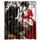 thumbnail image 1 of Cortina de ducha de Butler negro, anime japonés, juego de cortinas de baño con ganchos, tamaño 60 x 72 pulgadas, 1 of 3