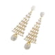 thumbnail image 1 of Pendientes De árbol De Navidad, Pendientes Colgantes Para El Día De San Valentín, Decoración, Festival, Navidad, Blanco, 1 of 3