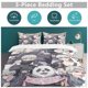 thumbnail image 5 of Jujutsu Kaisen Anime Home Bed 3-piece Set Classic Japanese Anime Polyester Wash Student Dormitory Set, 5 of 5