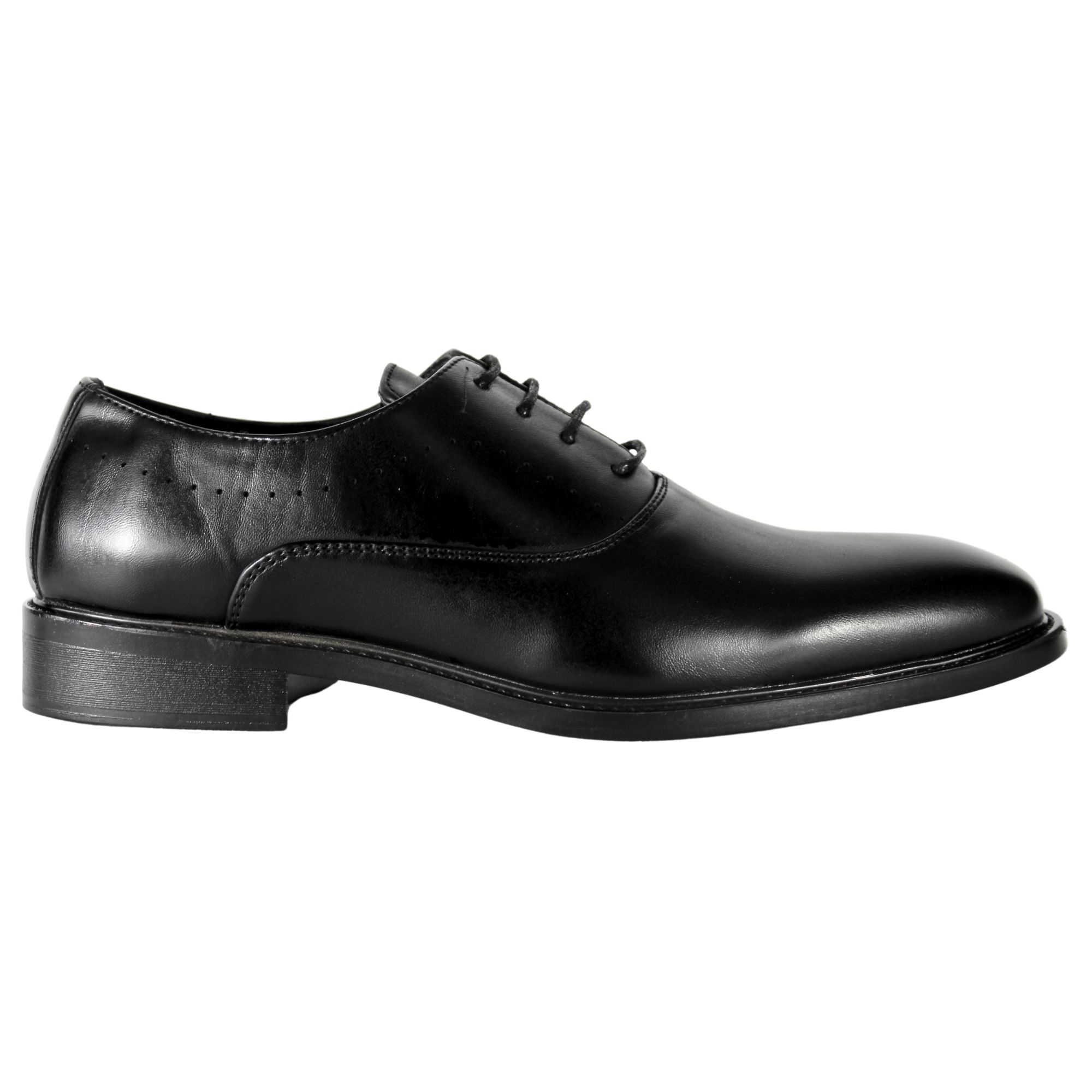 Megabazar Spa - Zapato Hombre Elegante Vestir Cordones Punta Redonda 87