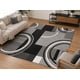 thumbnail image 1 of Alfombra Decorativa 3D Estilo Étnico Geométrico, Medidas 150 x 200 cm D-09, 1 of 3
