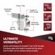 thumbnail image 4 of Montaje de Enganche Weigh Safe 15 cm 3" Receptor Cromado, 4 of 7