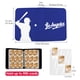 thumbnail image 3 of Carpeta para tarjetas de béisbol KivolFun de 900 bolsillos, azul, cuero PU, 3 of 7