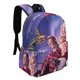 thumbnail image 2 of Santa Cláusula-theme Backpack, Campus style schoolbag Bookbag with Adjustable Shoulder Straps And Large Zip Compartment, Unisex Travel Bags.42x30x15cm, 2 of 6