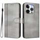 thumbnail image 1 of Funda Cartera para iphone 14 Pro Protección 360° con Ranuras para Tarjetas y Soporte Gris, 1 of 6