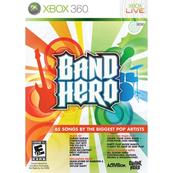 Videojuego ACTIVISION Band Hero con Taylor Swift