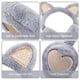 thumbnail image 3 of Orejeras de gato cálidas de invierno para mujer, lindas orejeras de gato, diadema de piel sintética para exteriores, 3 of 5