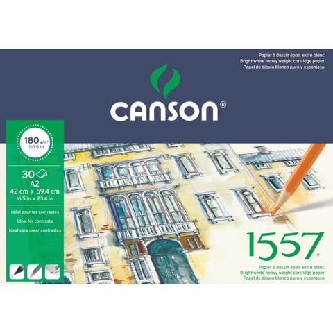 Block Dibujo Canson Croquis 1557 180Gr 30 Hojas 42X59Cm