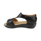thumbnail image 3 of SANDALIAS NEW WALK REPTIL NEGRO MUJER | FQT296-90 - Talla 38 CL / 24.5 CM, 3 of 5