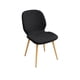 thumbnail image 1 of Silla Tapizada En Lino Para Comedor Gabriely Negro, 1 of 3