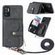 thumbnail image 1 of Funda Tipo Cartera con Correa Cruzada para Xaiomi Poco M3 Pro Protección Contra Golpes Negro, 1 of 5