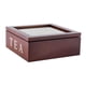 thumbnail image 4 of Caja De Té De Madera, Vitrina De Joyería, Joyero Para Decoración Del Hogar De Escritorio, 4 of 5
