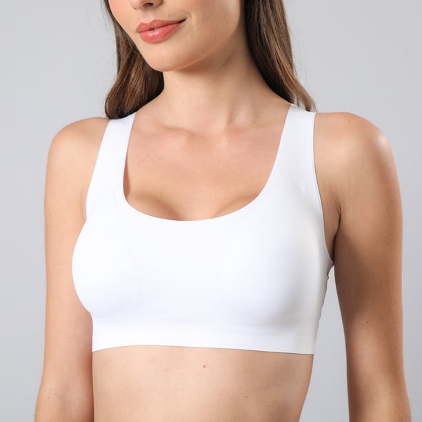 Sosten Seamless Espalda Encaje Flores Mujer 13274-1