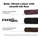 thumbnail image 3 of Recarga de tinta para pluma Pentel BL60 EnerGel Líquido Gel 1,0 mm Roja paquete de 12, 3 of 8