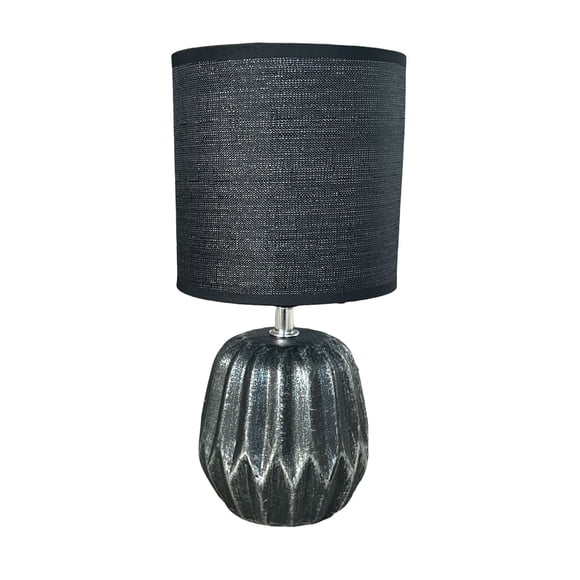 Lampara De Velador Elegante Diseño Metalico