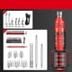 thumbnail image 5 of Kit de destornillador eléctrico, se puede girar hacia adelante y hacia atrás, mide la electricidad, destornillador eléctrico inalámbrico recargable con luz de trabajo LED, 31 puntas de destornillador, 5 of 5