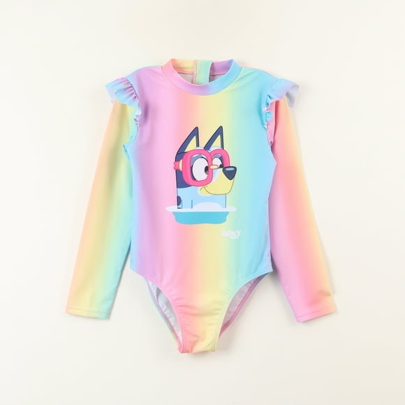 Traje de baño Enterito Niña Multicolor Bath Rainbow Bluey