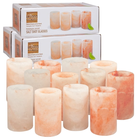 Vasos Tequileros De Sal Del Himalaya 90 Ml (paquete De 12)