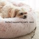 thumbnail image 5 of Cama para perro WESTERN HOME WH suave y redonda de felpa relajante, 5 of 6