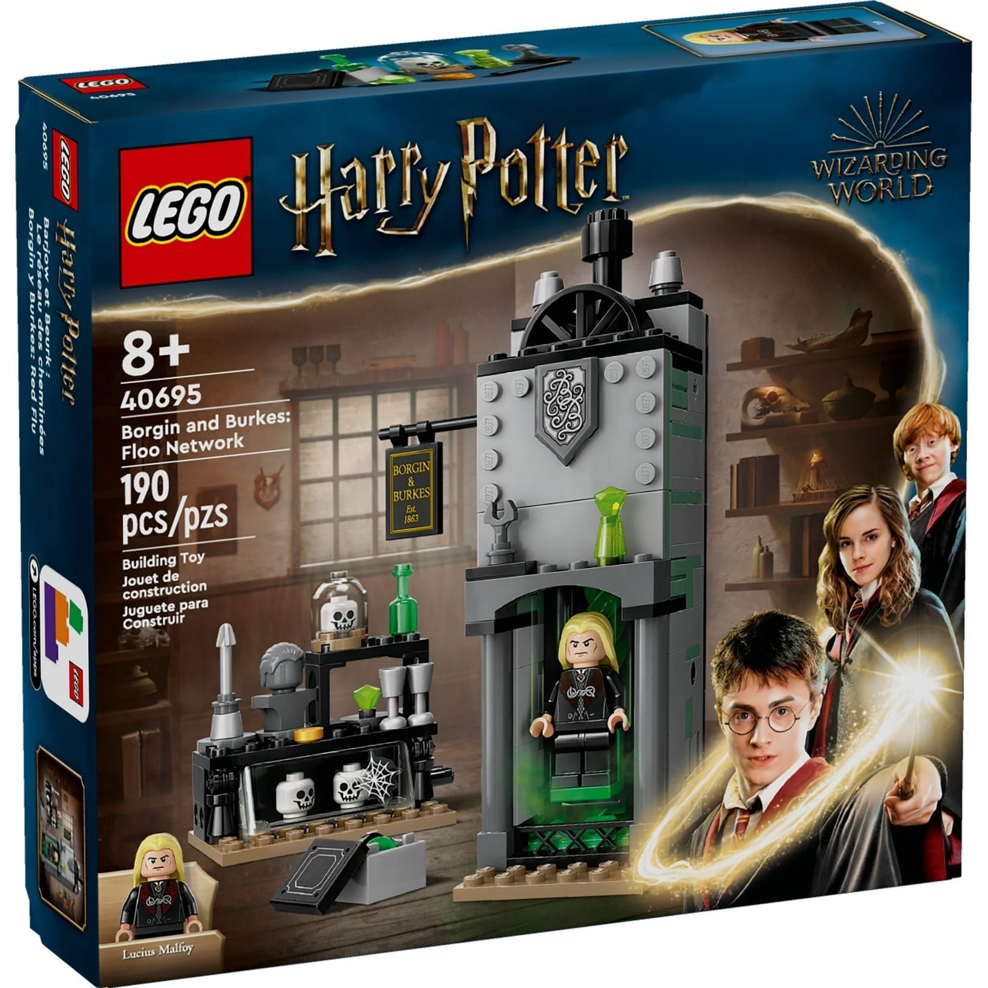 Juguete De Construcción Lego Harry Potter Borgin And Burkes 40695