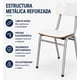 thumbnail image 3 of Silla Casino Industrial Blanca, 3 of 6