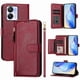 thumbnail image 1 of Funda tipo cartera para Negroview Oscal Modern 8 con bolsillo con cremallera, tarjetero, soporte, correa para la muñeca y tapa de cuero Rojo, 1 of 5