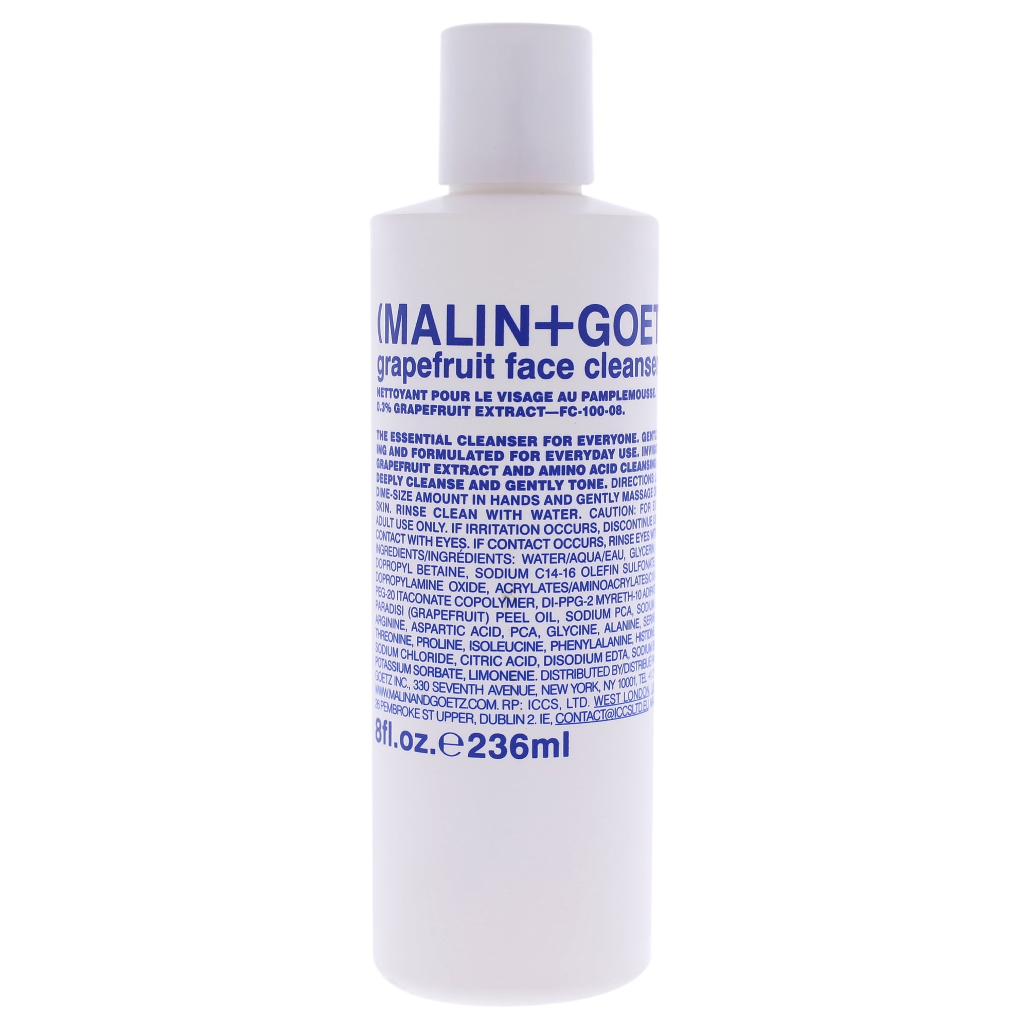 (malin+goetz) - Limpiador Facial De Pomelo De Para Mujeres - Limpiador De 8 Oz