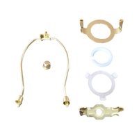 Ioensy - Pantalla De Lámpara Soporte De Arpa Soporte De Pantalla Soporte Luces Montaje Arpas 6""