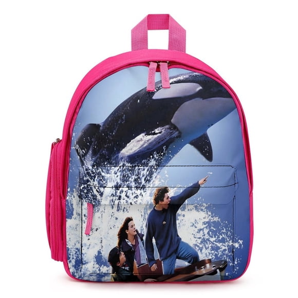 Liberen a Willy Mochila Escolar para Niños y Niñas, Mochila Infantil Ligera de Alta Calidad, Grande y Duradera ROSA