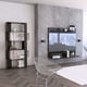 thumbnail image 1 of Living Combo Panel Tv 55 Pulgadas Beijing Wengue + Biblioteca Cubo, 1 of 7