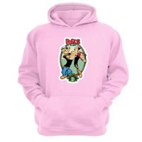 Genérico - Polerón Canguro Popeye Rosa Talla Xs Unisex