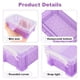 thumbnail image 2 of Caja de almacenamiento testyu 11x6x4 cm apilable transparente - Juego de 6, 2 of 7
