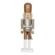 thumbnail image 5 of Figura De Cascanueces, Estatua De Soldado, Cascanueces Para árbol De Navidad, Repisa, Cimitarra Plateada Para El Hogar, 5 of 5