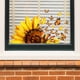 thumbnail image 4 of 1pc, Summer Plant Sunflower Butterfly Wall Sticker, Self-Adhesive PVC Wall Sticker, Room Decor, Scene Decor, Bedroom Decor, Entrance Decor, Kitchen Decor, Background Wall Decor, Window Glass Decor, 4 of 4