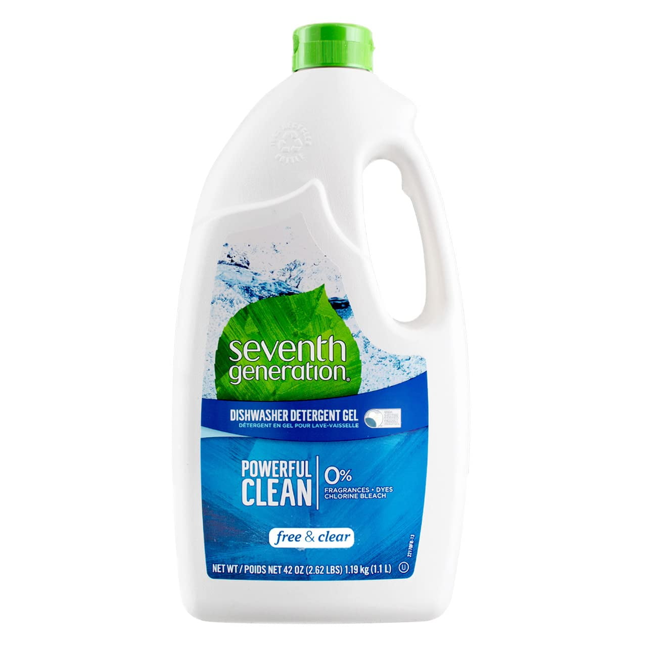 Seventh Generation - Detergente En Gel Para Lavavajillas De Séptima Generación, 1,25 L