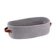 thumbnail image 3 of Cesta De Algodón Tarcha Tejida Organizador De Baño Bin Para Sala De Estar Gabinete De Casa Gray, 3 of 5