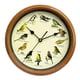 thumbnail image 2 of Reloj de pared con pájaro cantor, reloj colgante, decoración, reloj decorativo silencioso, reloj de pájaro con sonido para decoración de cocina y dorm, 2 of 5