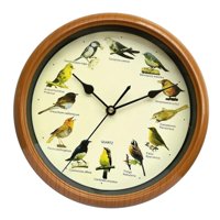 Bothyi - Reloj De Pared Con Diseño De Pájaro Cantor, Reloj Decorativo Para Sala De Estar, Decoración De Oficina