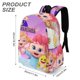 thumbnail image 3 of Bebé Finn-theme Backpack, Campus style schoolbag Bookbag with Adjustable Shoulder Straps And Large Zip Compartment, Unisex Travel Bags.42x30x15cm, 3 of 6