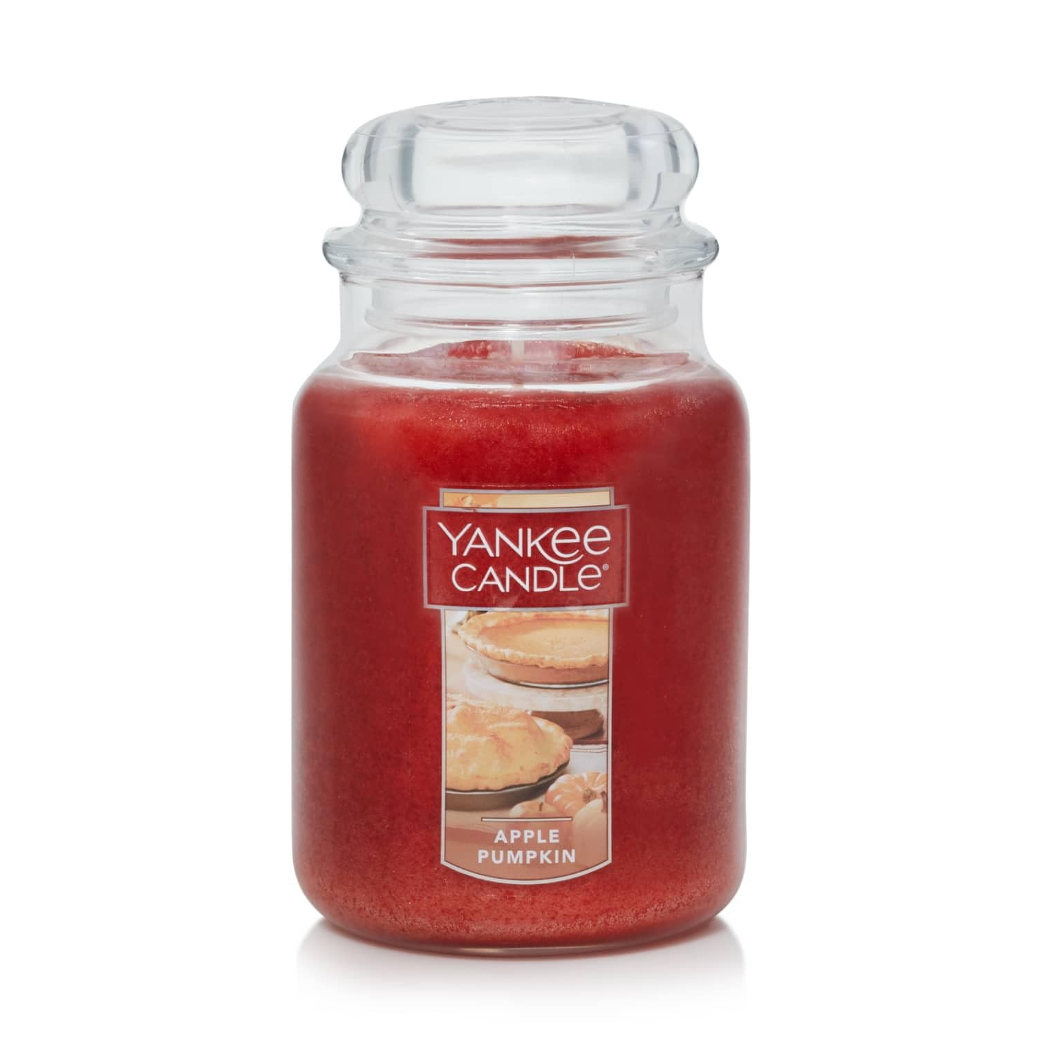 Tarro Grande De Scented Candle Yankee Candle Con Manzana Y Calabaza
