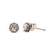thumbnail image 1 of Aros Pandora Crown Sterling Silver Con Circonitas Cúbicas Transparentes, 1 of 2