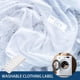 thumbnail image 2 of Etiquetas termoadhesivas para ropa, 250 etiquetas para ropa, etiquetas termoadhesivas personalizadas blancas para ropa para uniformes escolares de niños, 2 of 5