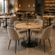 thumbnail image 4 of Mesa Comedor Redonda Tulip Wood 80cm Diametro Negra, 4 of 5