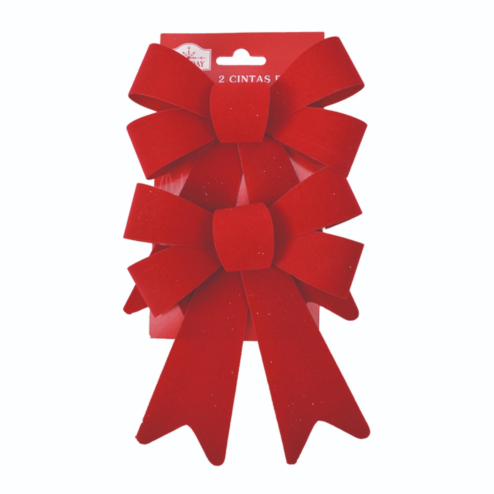 2 Cintas Roja Holiday Time