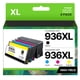 thumbnail image 1 of Cartuchos de tinta Acaves 936e High Yield 936XL para impresoras HP, 1 of 6