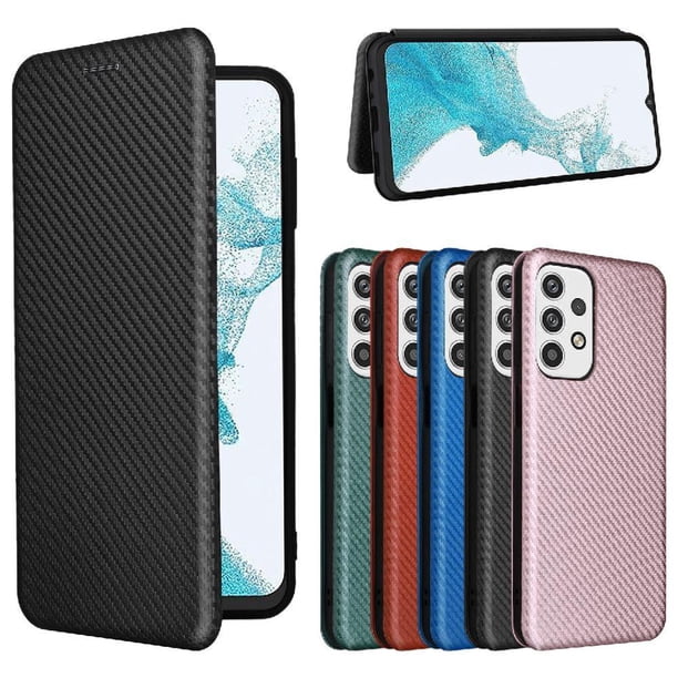 Funda Flip para FOXDOCK Samsung Galaxy A23 5G - Funda magnética de negocios, funda protectora delgada